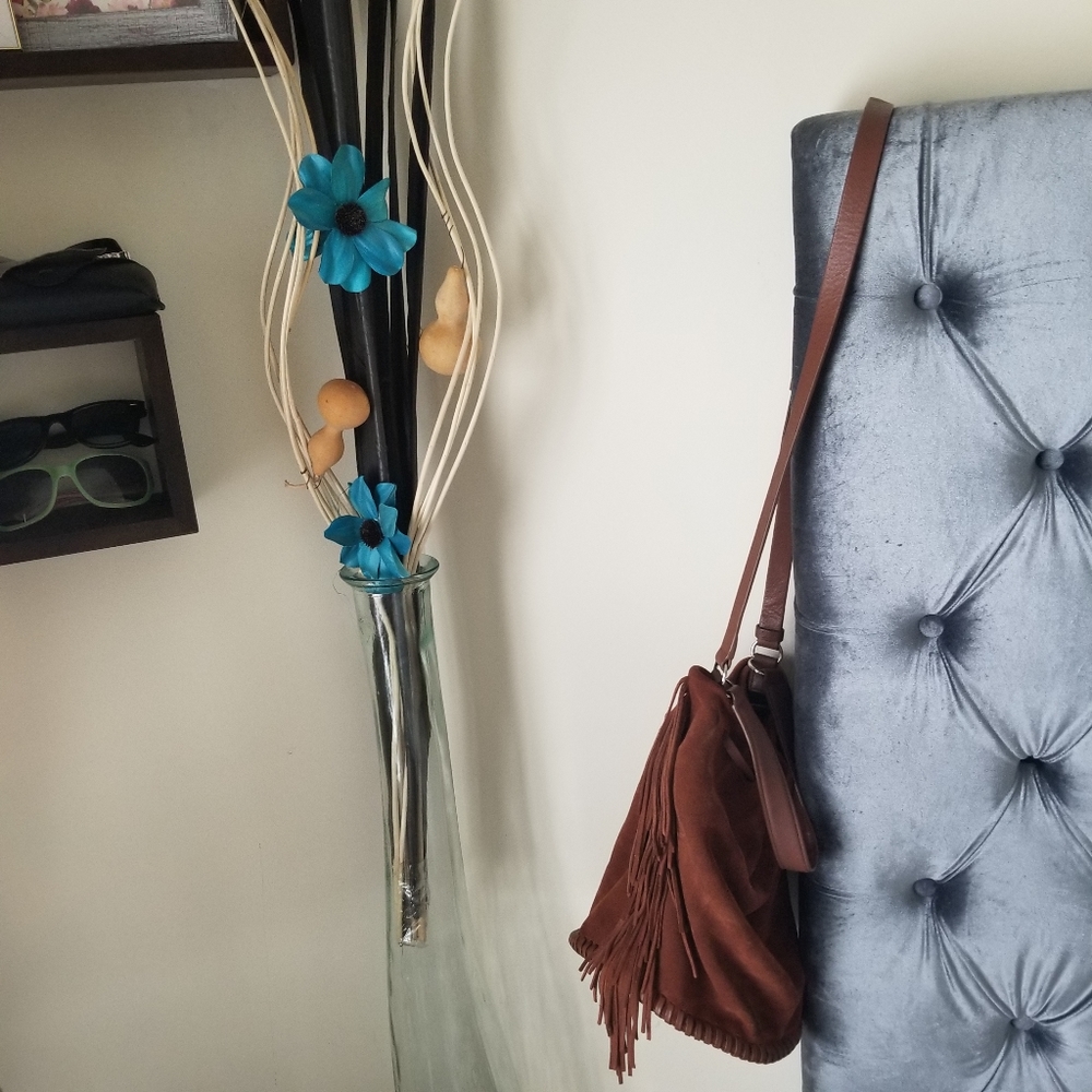 All Saints Fringe Bucket Bag - Picture 3 of 6